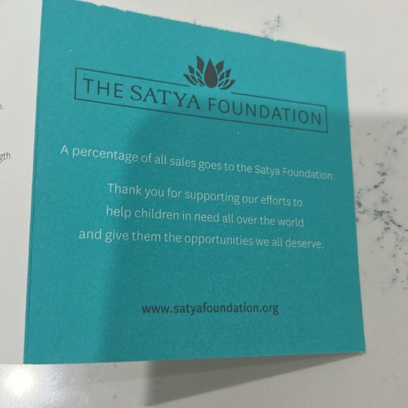 Staya Jewelry, triple strand necklace, 18k gold plated, 16” L - Picture 7 of 7